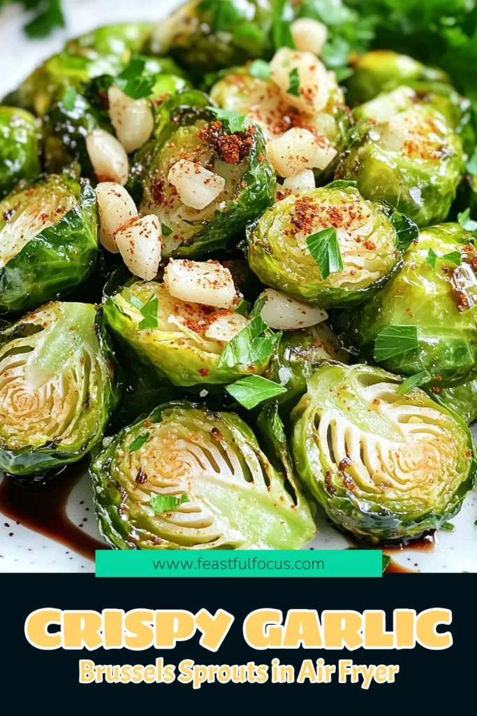 Discover the ultimate side dish with these Crispy Air Fryer Garlic Brussels Sprouts! This quick and easy recipe combines fresh Brussels sprouts with garlic, olive oil, and a touch of smoked paprika, delivering flavor and crunch in every bite. Perfect for any occasion, this dish is sure to impress your family and friends. Click to explore the full recipe and elevate your cooking game! #BrusselsSprouts #AirFryerRecipes #HealthyEating #GarlicLovers