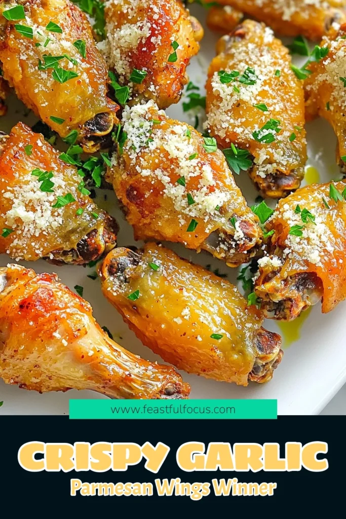Savor the delicious crunch of Crispy Air Fryer Garlic Parmesan Chicken Wings! This easy recipe combines juicy chicken wings with garlic, herbs, and melted Parmesan for a mouthwatering appetizer or game day snack. Perfectly crisped in the air fryer, these wings are a crowd-pleaser you won’t want to miss. Click through for step-by-step instructions and impress your guests with this tasty treat! #AirFryerRecipes #ChickenWings #AppetizerRecipes #ParmesanWings
