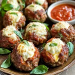 - 1 lb ground beef (or ground turkey) - 1/2 cup breadcrumbs - 1/4 cup grated Parmesan cheese - 1/4 cup fresh parsley, finely chopped - 1 garlic clove, minced - 1 large egg - 1 teaspoon Italian seasoning - Salt and pepper to taste - 6 small mozzarella balls (bocconcini) - 1 cup marinara sauce (for dipping) - Air fryer specifications - Cooking oil spray (optional) - Additional seasonings (optional) Gather your ingredients before you start. You can use ground beef or turkey. I often choose turkey for a leaner option. Breadcrumbs add texture and help bind the meat. Grated Parmesan brings a rich flavor. Fresh parsley brightens the dish. Garlic adds depth. The egg helps hold everything together. Italian seasoning gives that classic taste. Don't forget salt and pepper to enhance the flavors. The mozzarella balls are the star of the show, providing a gooey center. Lastly, marinara sauce is perfect for dipping. For cooking essentials, make sure your air fryer is ready. A light spray of cooking oil helps the meatballs brown nicely. You can add more spices if you like to customize the flavor. This mix of ingredients makes for a fun and tasty dish that everyone will love! First, grab a large bowl. Add 1 lb of ground beef or turkey. Next, mix in 1/2 cup of breadcrumbs, 1/4 cup of grated Parmesan cheese, and 1/4 cup of chopped parsley. Toss in 1 minced garlic clove, 1 large egg, 1 teaspoon of Italian seasoning, and salt and pepper to taste. Use your hands to mix well. This ensures a tasty blend for the meatballs. Next, take about 2 tablespoons of the meat mixture. Flatten it slightly in your palm. Place a small mozzarella ball in the center. Carefully fold the meat around the cheese. Make sure to seal it tightly. This helps keep the cheese from leaking out. Repeat this until you use all the meat mixture and mozzarella balls. Now, preheat your air fryer to 375°F (190°C). This step helps cook the meatballs evenly. Arrange the stuffed meatballs in the air fryer basket in a single layer. Leave space between them for air to flow. Cook the meatballs for 10-12 minutes. Check for a golden-brown color. Make sure the internal temperature reaches 160°F (70°C) to confirm they are fully cooked. If you have marinara sauce, heat it in a small saucepan while the meatballs cook. Once done, let the meatballs rest for a couple of minutes before serving. Enjoy with warm marinara sauce for dipping. To keep the mozzarella intact, use fresh mozzarella balls. They melt well and add a great taste. When you form the meatballs, ensure the meat fully surrounds the cheese. Seal them tightly so they won’t leak during cooking. For seasoning, mix in salt, pepper, and Italian herbs. This gives the meatballs a nice flavor boost. Always taste a small amount of the raw mixture. Adjust the spices if needed. Avoid overcrowding the air fryer basket. This ensures even cooking and gives the meatballs a crispy outside. If you stack them, they may steam instead of fry. Each air fryer can cook differently. Check your model's guide for cooking times. If yours runs hot, reduce the time by a few minutes. Always monitor the meatballs to ensure they don’t overcook. Presentation is key! Serve the meatballs on a large platter with fresh basil on top. This adds a pop of color. Place a small bowl of warm marinara sauce in the center for dipping. You can also sprinkle extra Parmesan on top before serving. For sides, serve with garlic bread or a fresh salad. These complement the meatballs nicely and make a complete meal. {{image_4}} You can switch up the meat in these meatballs. Ground turkey or chicken works great. They are leaner but still tasty. If you want a vegetarian option, use lentils or chickpeas. Both provide a hearty base for your meatballs. Adding herbs can change the whole taste. Try mixing in oregano or basil for a fresh kick. You can also add spices like paprika for a bit of heat. For the cheese filling, switch the mozzarella with cheddar or feta. Each cheese gives a unique twist to the dish. You can cook these meatballs in different ways. For an oven-baked version, preheat your oven to 400°F (200°C). Place the meatballs on a baking sheet and bake for 20 minutes. They will still be juicy and delicious. If you prefer a skillet, heat some oil over medium heat. Cook the meatballs for about 8-10 minutes, turning until brown and cooked through. Each method provides a new flavor experience. After cooking, let your meatballs cool. Place them in an airtight container. They last up to three days in the fridge. To reheat, preheat your air fryer to 350°F (175°C). Heat the meatballs for about 5-6 minutes. Check that they are warm all the way through. To freeze cooked meatballs, let them cool completely. Arrange them in a single layer on a baking sheet. Freeze for about one hour. Once firm, transfer them to a freezer bag. They can last up to three months. For thawing, move them to the fridge overnight. To reheat, use the air fryer at 350°F (175°C) for 8-10 minutes. This keeps them juicy! To check if the meatballs are done, use a meat thermometer. The internal temperature should reach 160°F (70°C). This ensures they are safe to eat. You can also look for visual cues. The meatballs should be golden brown on the outside. They should not be pink inside when you cut one open. Yes, you can make these meatballs ahead of time. Once formed, place them on a plate and cover tightly with plastic wrap. This keeps them fresh in the fridge for up to 24 hours. If you want to store them longer, freeze them before cooking. Use a freezer-safe container. They can last up to three months frozen. Absolutely! You can try different sauces with these meatballs. BBQ sauce adds a sweet and tangy flavor. Alfredo sauce gives a creamy touch. Pesto can offer a fresh herb taste. You can also pair them with ranch dressing or even a spicy aioli. Each sauce brings out a unique flavor in the meatballs. In this post, we explored how to make mozzarella stuffed meatballs using simple ingredients, like ground beef and Parmesan cheese. I shared easy steps for preparing and cooking them in an air fryer. Tips for serving and storing leftovers help you enjoy these meatballs later. You can even vary the meats and sauces to fit your taste. Remember, cooking should be fun and creative. Try different flavors and enjoy your delicious creations! Happy cooking!