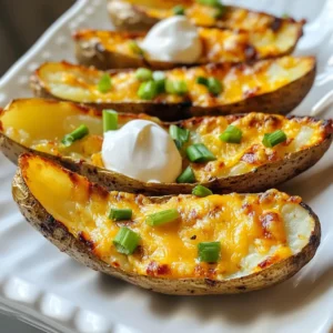 Air Fryer Ranch Potato Skins Crispy and Flavorful Snack