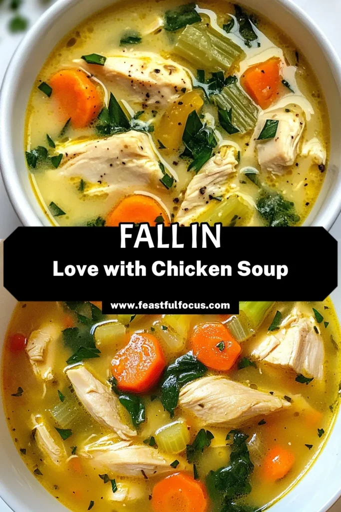 Discover the delicious Marry Me Chicken Soup, a comforting chicken soup recipe that will warm your heart! This creamy chicken soup is not only easy to make but also packed with flavor. Featuring tender chicken thighs, fresh veggies, and rich cream, it’s a hearty chicken soup recipe your family will adore. Perfect for any meal, try this recipe tonight! Save it for later! #MarryMeChickenSoup #ComfortFood #ChickenSoup #EasyRecipes