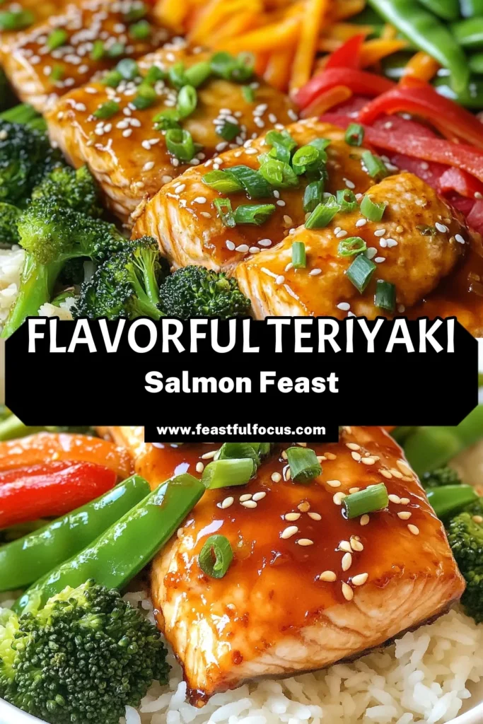 Discover the ultimate sheet pan teriyaki salmon recipe that's both easy and healthy! This savory salmon recipe features tender baked salmon with vibrant vegetables, making it perfect for an effortless teriyaki dinner. With just one pan, you can whip up a delicious healthy salmon meal prep in 30 minutes. Perfect for busy weeknights! Save this easy teriyaki dinner for your next meal! #SheetPanTeriyakiSalmon #HealthyMealPrep #SavorySalmonRecipe #EasyDinnerIdeas