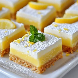Greek Yogurt Lemon Bars Fresh and Simple Recipe