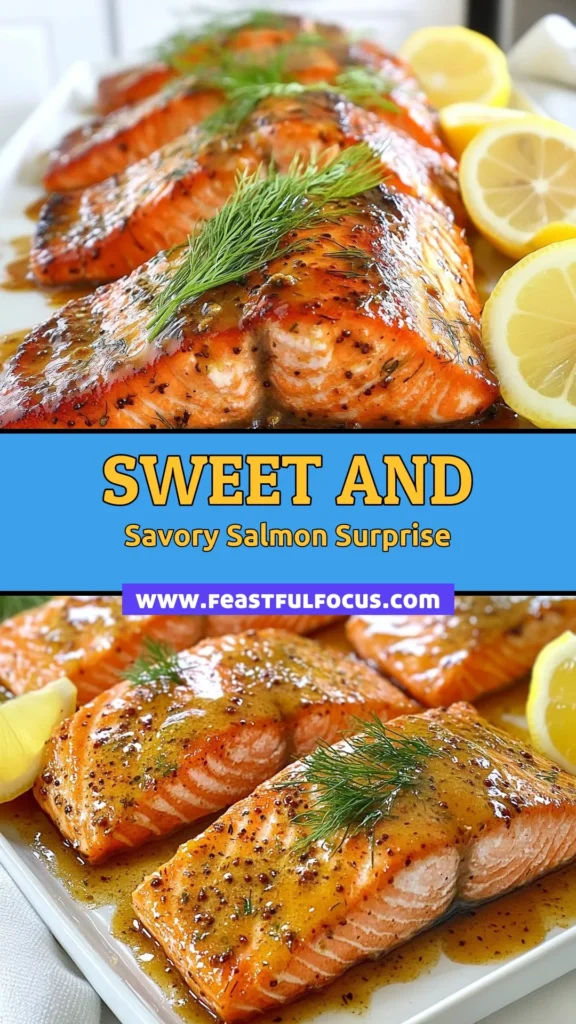 Discover a delicious way to enjoy healthy dinners with this honey mustard glazed salmon recipe. Packed with flavor, this easy salmon recipe features a delightful blend of honey and Dijon mustard, creating a gourmet meal that's perfect for any night. Bake this salmon with honey in just 20 minutes for a quick yet impressive dinner that your family will love. Save this recipe for an effortless dinner option! #HoneyMustardGlazedSalmon #EasySalmonRecipes #HealthyDinner #GourmetSalmonRecipes