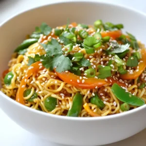 Spicy Tahini Ramen Noodles Quick and Flavorful Meal