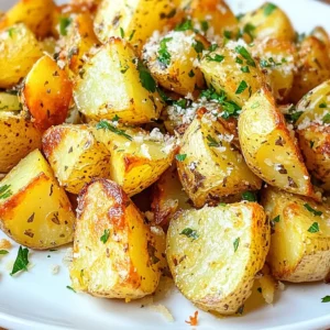 Garlic Parmesan Air Fryer Potatoes Crispy Delight